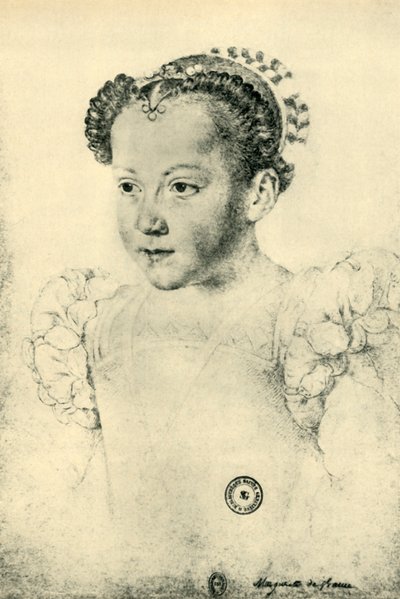 Markéta z Valois, 1557, 1943. od François Clouet