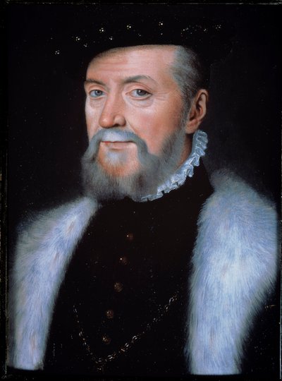 Portrét konstábla Anne de Montmorency od François Clouet