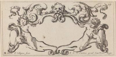 Kartuše od François Collignon after Stefano Della Bella