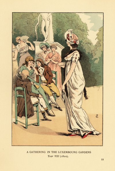 Setkání v Lucemburských zahradách, ročník VIII od François Courboin