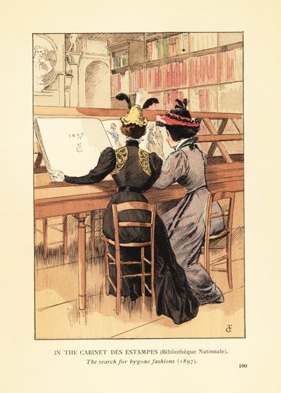 V Cabinet des Estampes, Bibliotheque Nationale od François Courboin