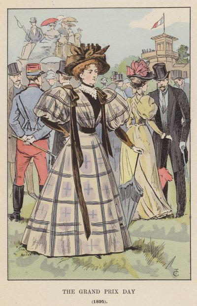 Den Grand Prix, 1895 od François Courboin
