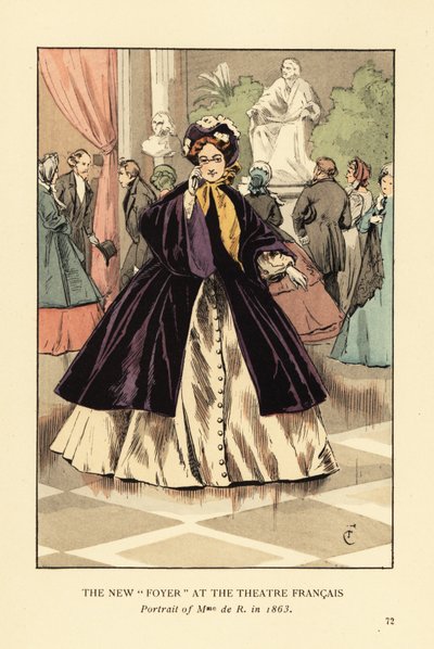 Nové foyer v Theater Francais od François Courboin