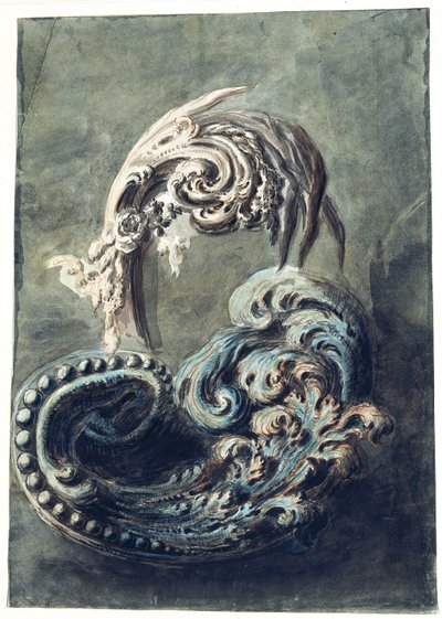 Svitek Ornament od François Cuvilliés the Younger