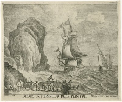 přímořská krajina od François Deroy