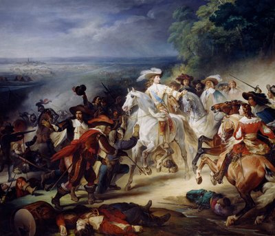 Bitva u Rocroy, 19. května 1643, 1834 od François Joseph Heim