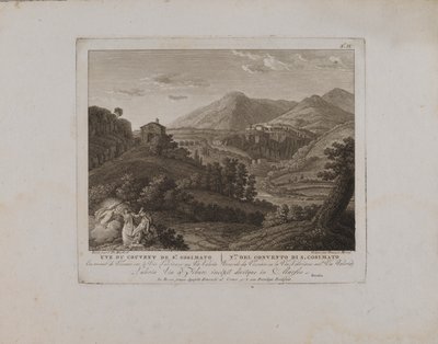 Uve (sic) z kláštera sv. Kosimáta (č. II) od François Morel