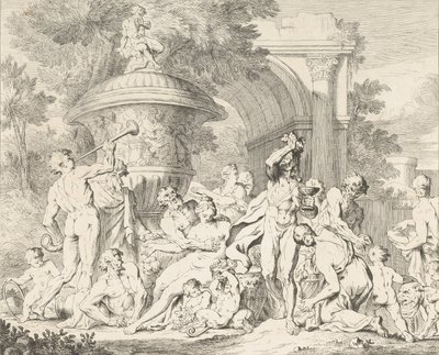 Bachnal, K. 1710-40. od François Roëttiers
