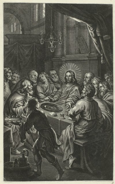 Poslední večeře Život Krista (název série) od François Stuerhelt (possibly)