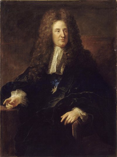Portrét Julese Hardouina-Mansarta 1646-1701 od François Troy de