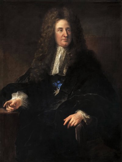 Portrét Julese Hardouina-Mansarta 1646-1701 od François Troy de