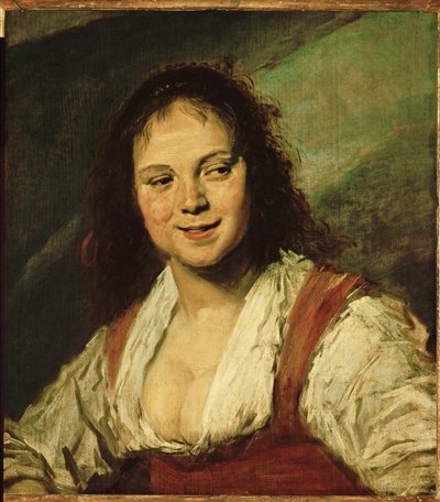 La Bohemienne - Cikánka ... od Frans (School of) Hals