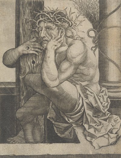 Kristus jako muž bolesti, ca. 1522-25. od Frans Crabbe van Espleghem