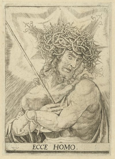 Muž smutku Ecce homo (název na objektu) od Frans Crabbe van Espleghem