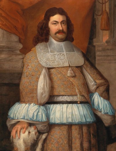 Portrét Ranuccio II Farnese 1630-1694, vévoda z Parmy. od Frans, Denys