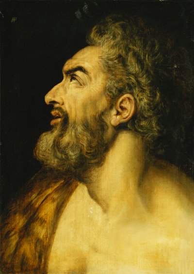Hlava svatého Jana Křtitele, od Frans Floris