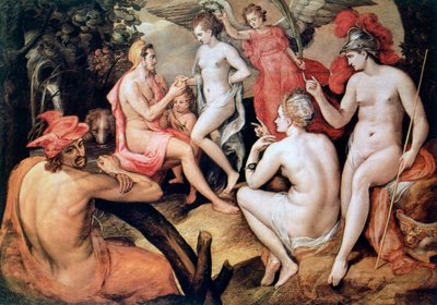 Soud v Paříži, c1550 od Frans Floris