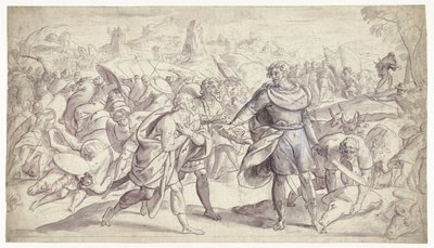 Joshua posílá posly k Ai Historie Joshuy (název série) od Frans Francken (I)
