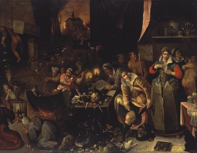 The Witches Kitchen, 1606 od Frans Francken the Younger
