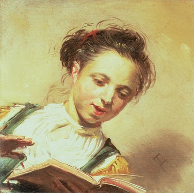 Dívka Zpívá od Frans Hals