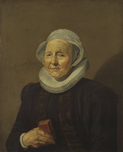 Stará dáma, 1628 od Frans Hals