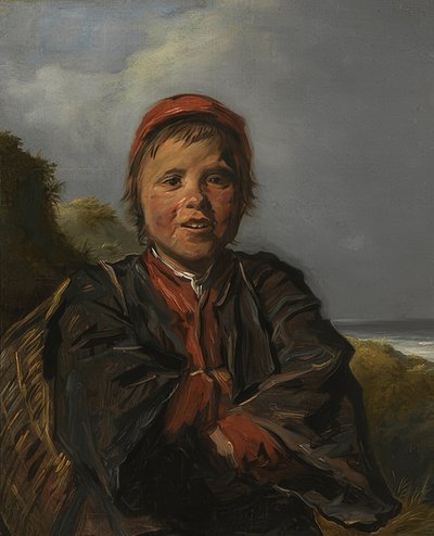 Chlapec rybář. Kolem 1630-33 od Frans Hals