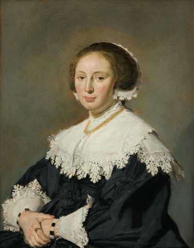 Německy: Bildnis einer Frau Portrét ženy od Frans Hals
