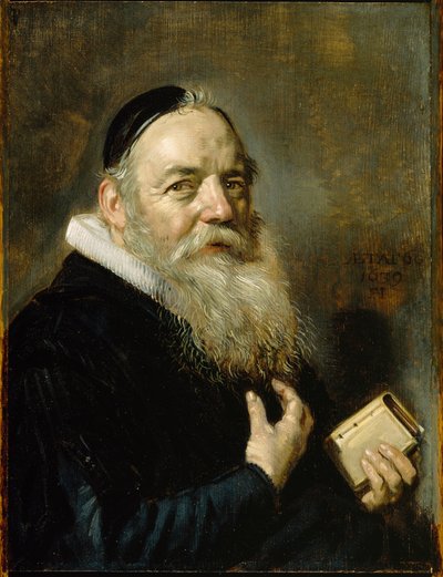 Portrét Hendrika Swalmiuse, 1639 (olej na dubovém panelu) od Frans Hals