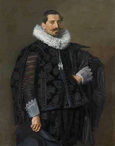 Portrét Jakuba Olycana (1596-1638) od Frans Hals