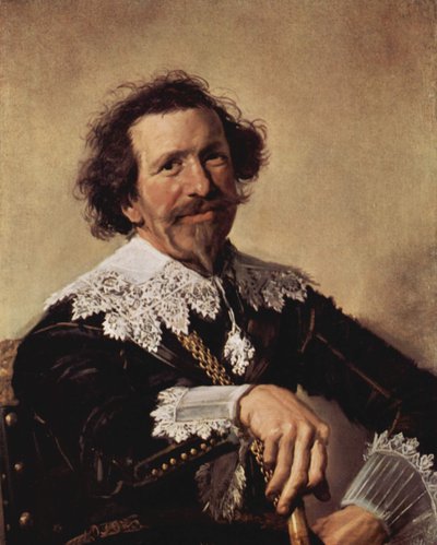 Portrét Pietera van den Broeckeho (1585-1640) od Frans Hals