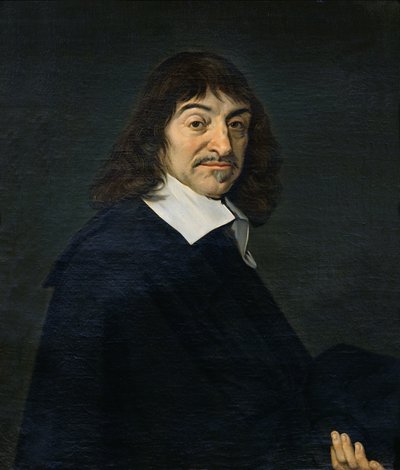 Portrét René Descartes (1596-1650) kolem 1649 od Frans Hals