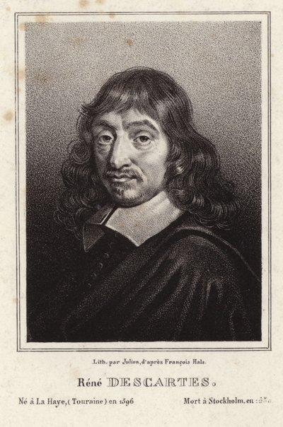 Portrét René Descartes od Frans Hals