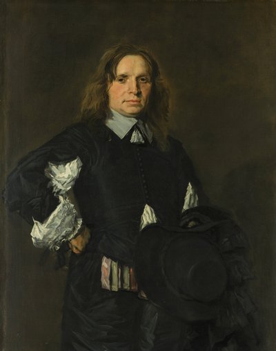Portrét muže, cca 1610 (olej na plátně) od Frans Hals