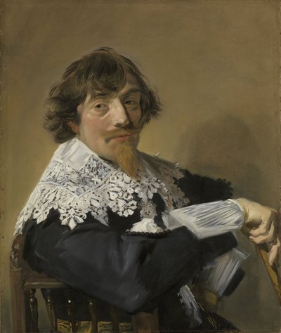 Portrét muže, c.1635 od Frans Hals