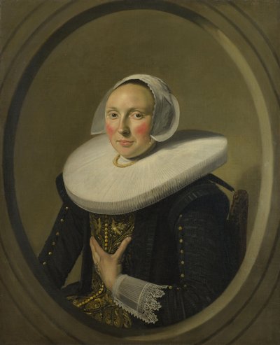 Portrét ženy (Marie Larp) od Frans Hals