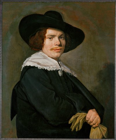 Portrét mladého muže ... (malba na plátně) od Frans Hals
