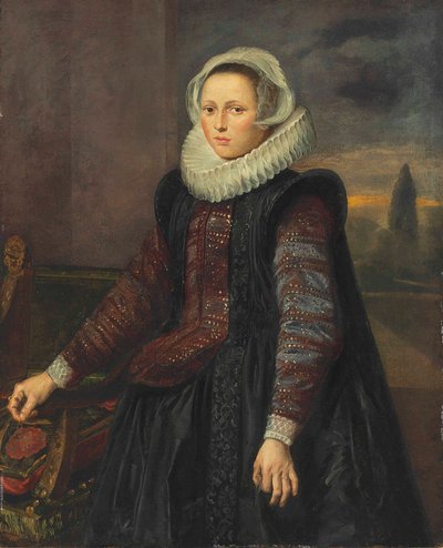 Portrét mladé ženy od Frans Hals