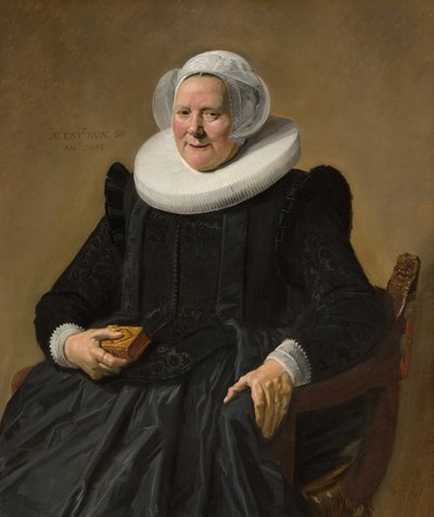 Portrét starší dámy, 1633. od Frans Hals