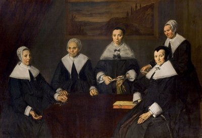 Regentky almužny pro staré muže od Frans Hals