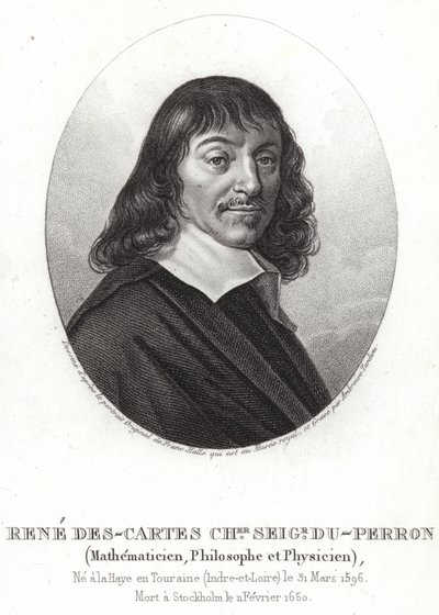 René Descartes od Frans Hals