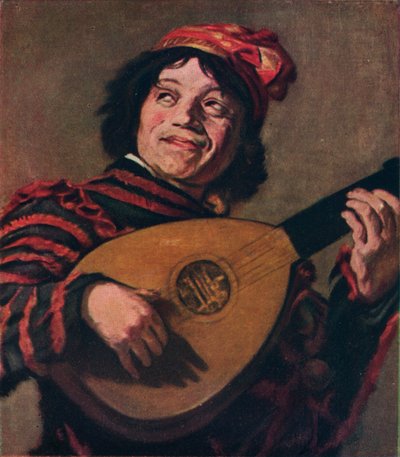Lute Player, 1623 od Frans Hals