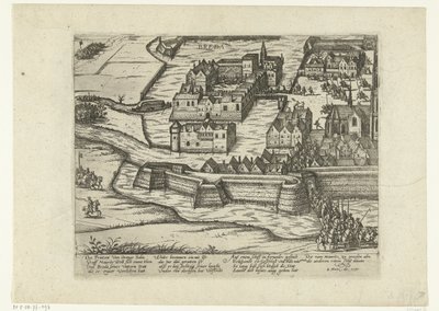 Dobytí Bredy, 1590 od Frans Hogenberg