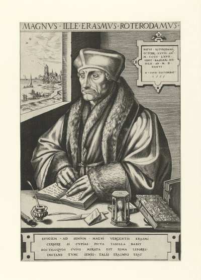Portrét Aberfortha Erasma od Frans Huys