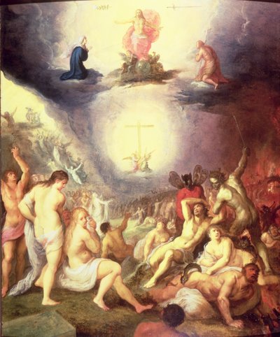 Poslední soud od Frans II Francken the Younger