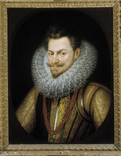 Portrét rakouského arcivévody Alberta, guvernéra Nizozemska od Frans II Pourbus