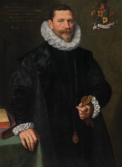 Portrét Petruse Richarduse (olej na panelu) od Frans II Pourbus