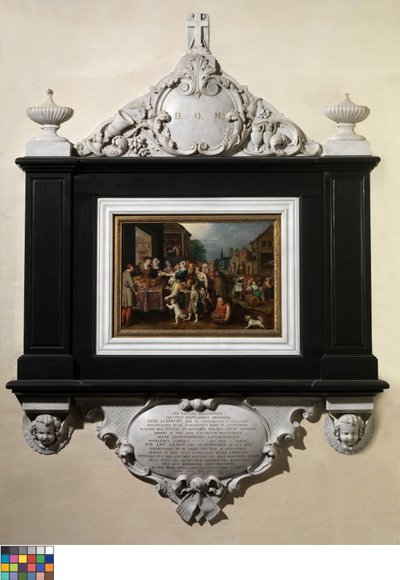 Sedm skutků milosrdenství (olej na panelu) od Frans II the Younger Francken