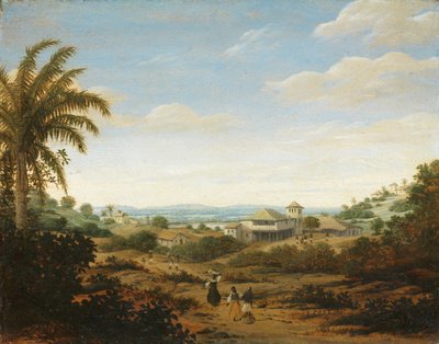 Krajina na řece Senhor de Engenho, Brazílie Krajina na řece Senhor de Engenho, Brazílie od Frans Post