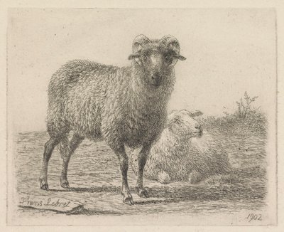 Ram a ovce od Frans Lebret