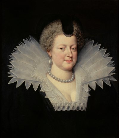 Portrét Marie de Medici 1575-1642, 1613. od Frans Pourbus the Younger